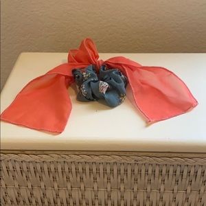 Free people bow scrunchie